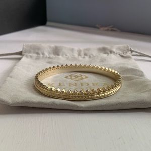 Gold Kendra Scott Bangle